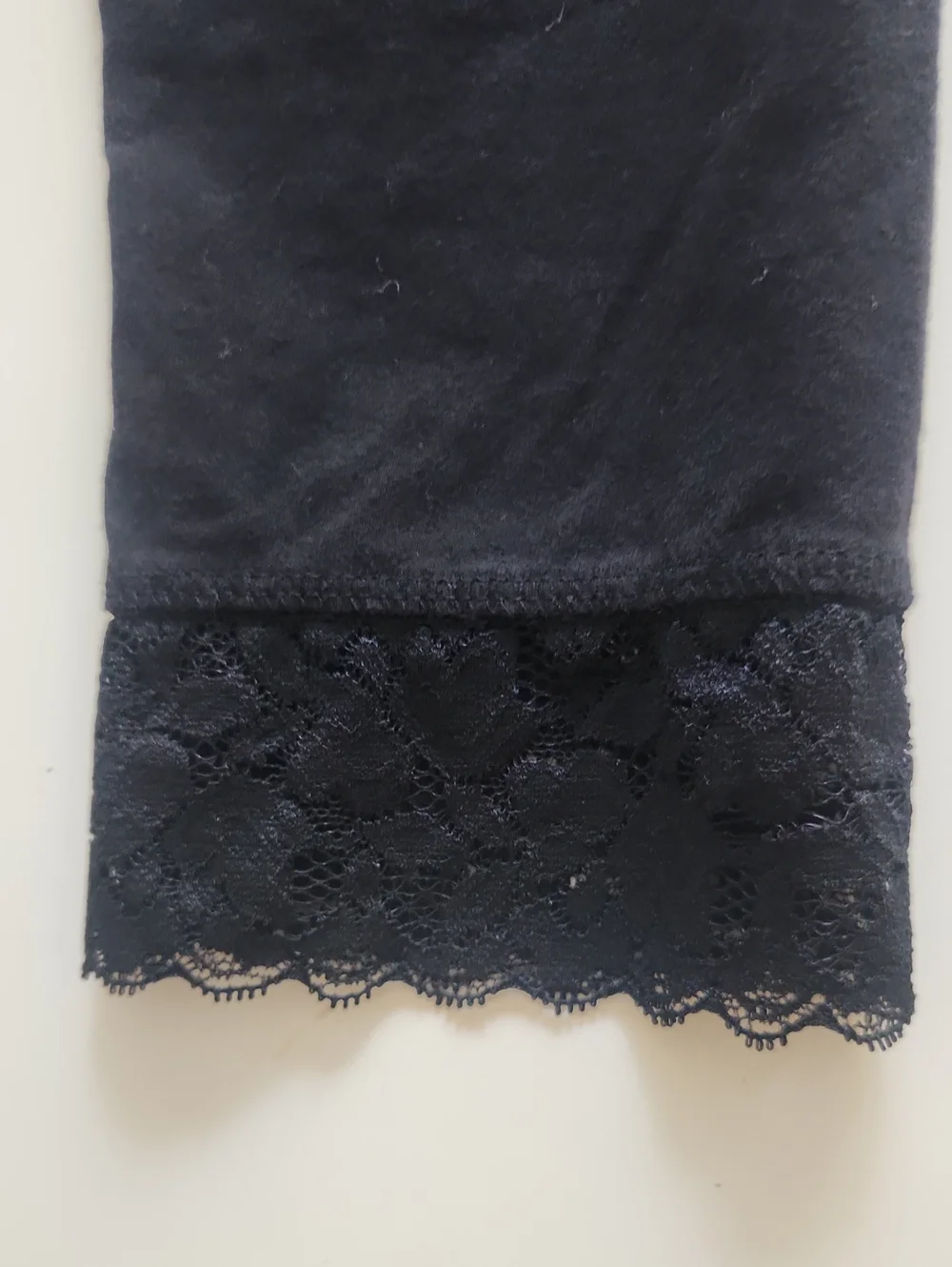 Justice Black Leggings With Lace Trim 10